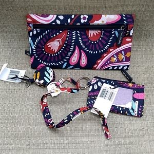 4 Piece Vera Bradley Painted Paisley Bundle – NWT